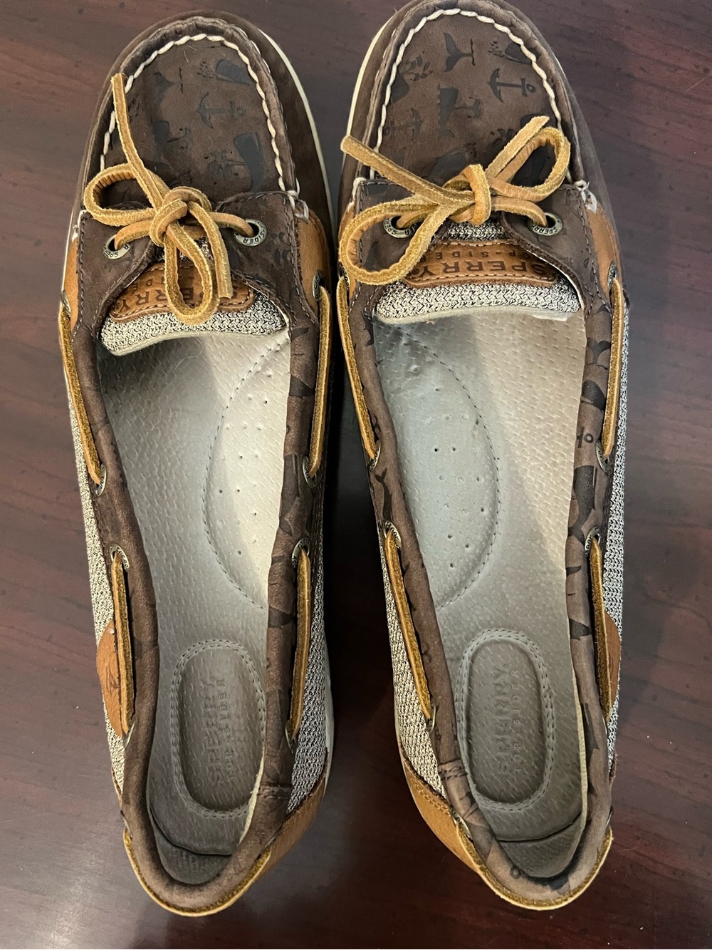 Sperry Top-Sider Special Edition Nautical Embossed Boat Shoes | Women’s 9.5